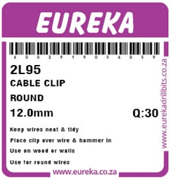 2L95 - Cable Clip Round -2L95_label_T